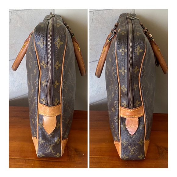 Louis Vuitton Brown Monogram Satchel - Picture 2 of 9